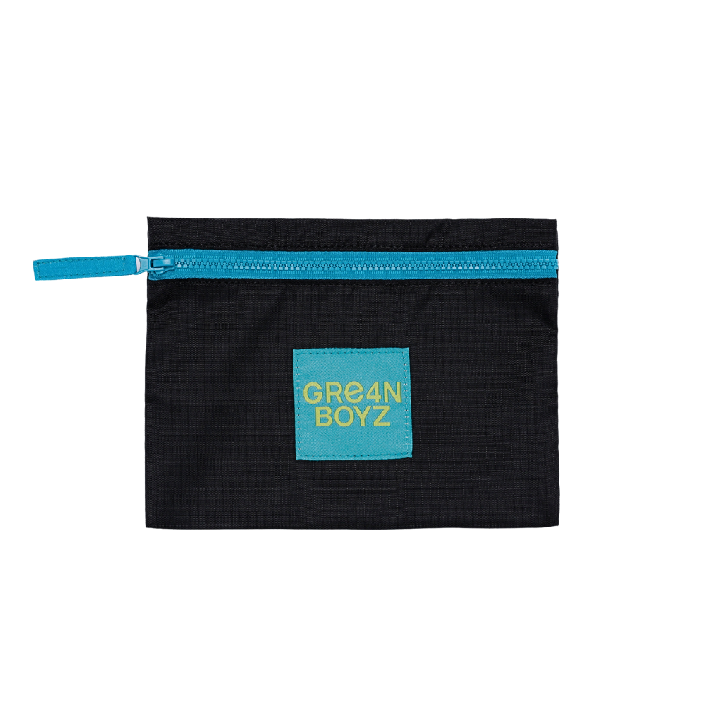 ゴーヤも入るさ〜B【ポーチ 黒】 – GRe4N BOYZ OFFICIAL SHOP