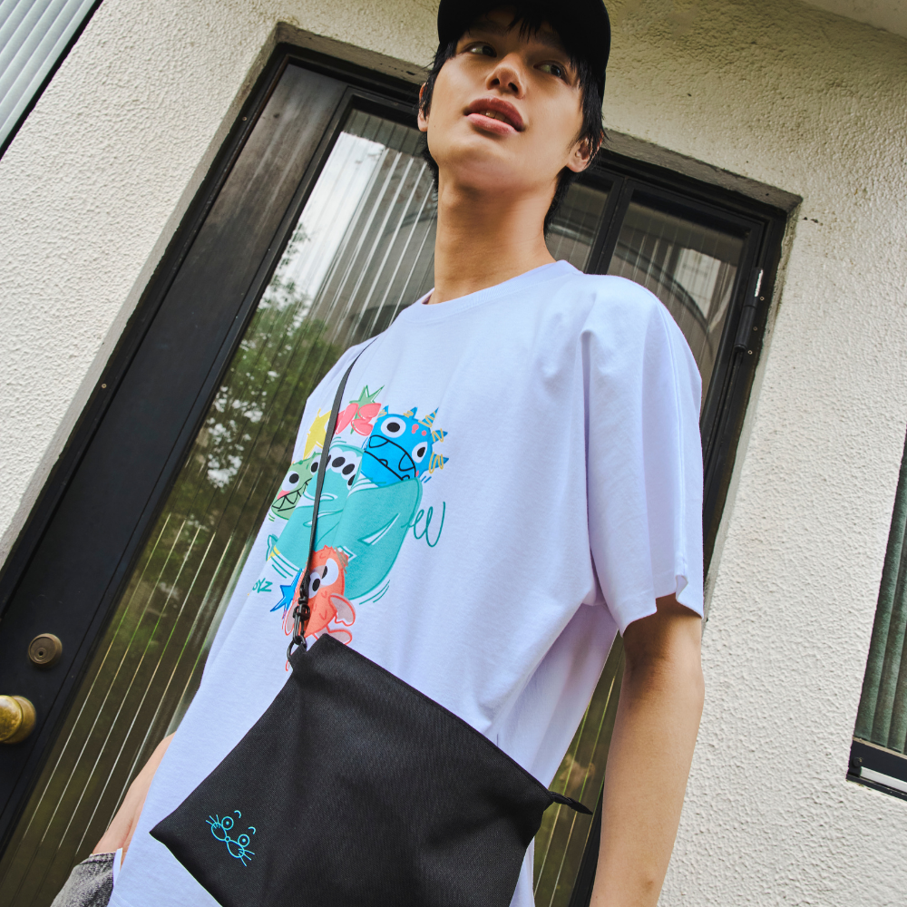 鳥木A【TシャツA　ホワイト】