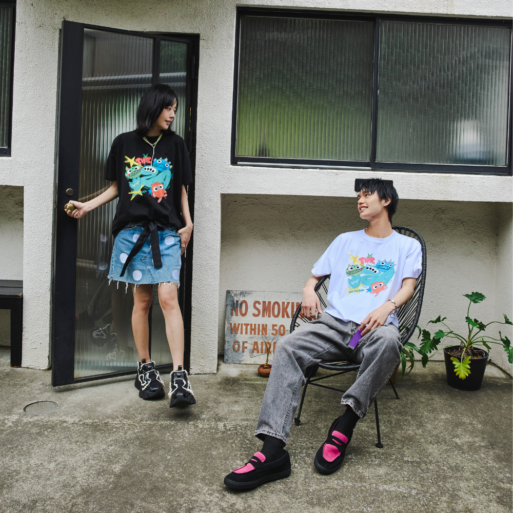 鳥木A【TシャツA　ホワイト】