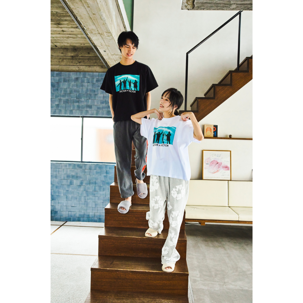 鳥木B【TシャツB　ブラック 】
