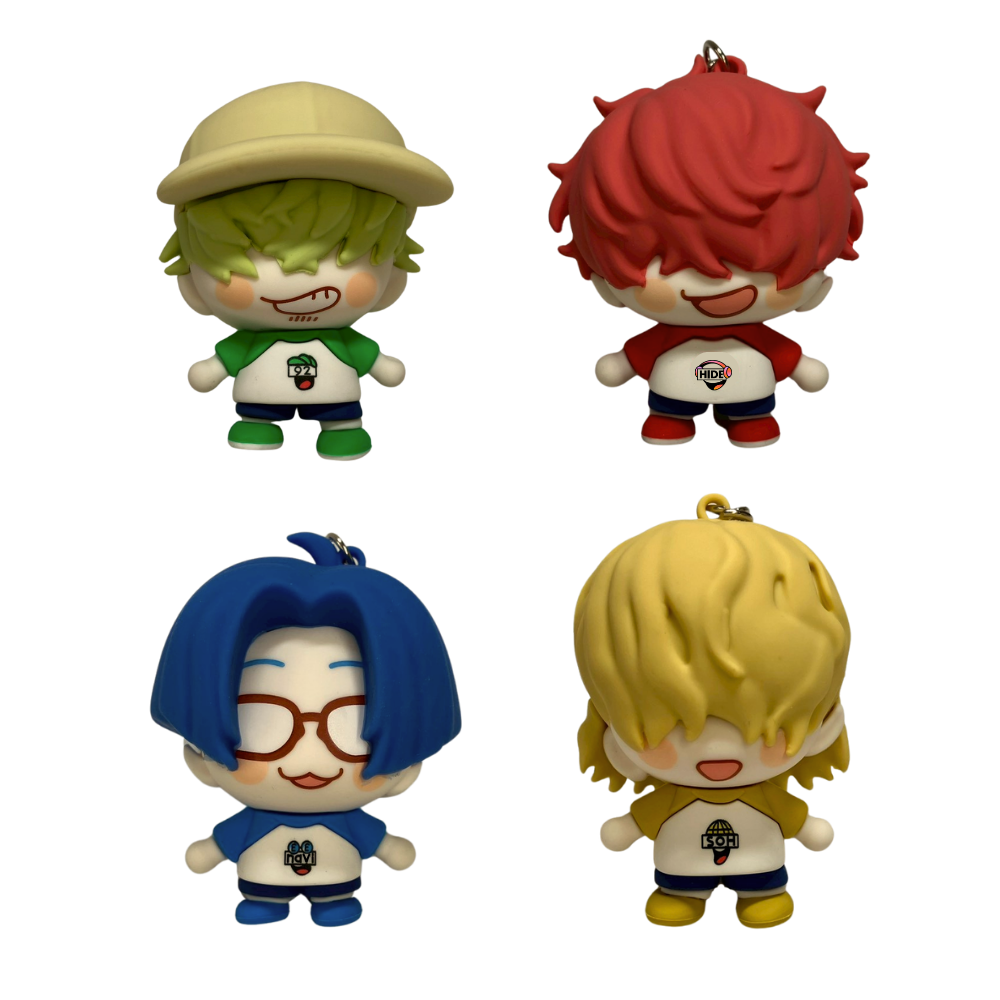 こんなん出ましたけど　GRe4N BOYZ【PVCフィギュアキーホルダー4種 セット】